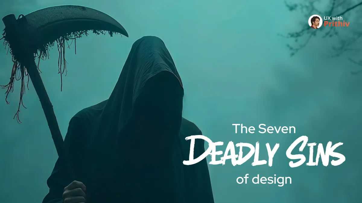 Deadly Sins of Design Feature image