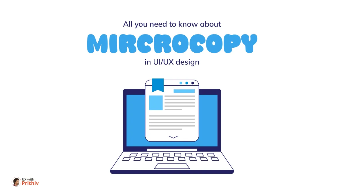 All you need to know about microcpy in ui ux Feature image