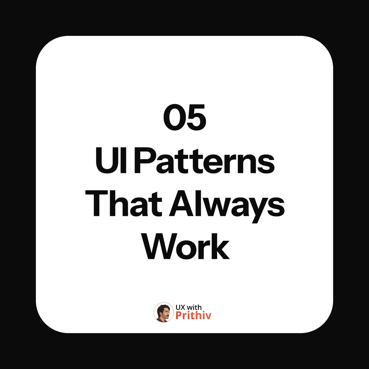UI Patterns That Always Work Feature image