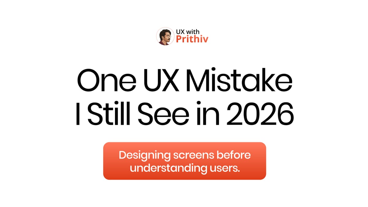 One Ux Mistake Feature image