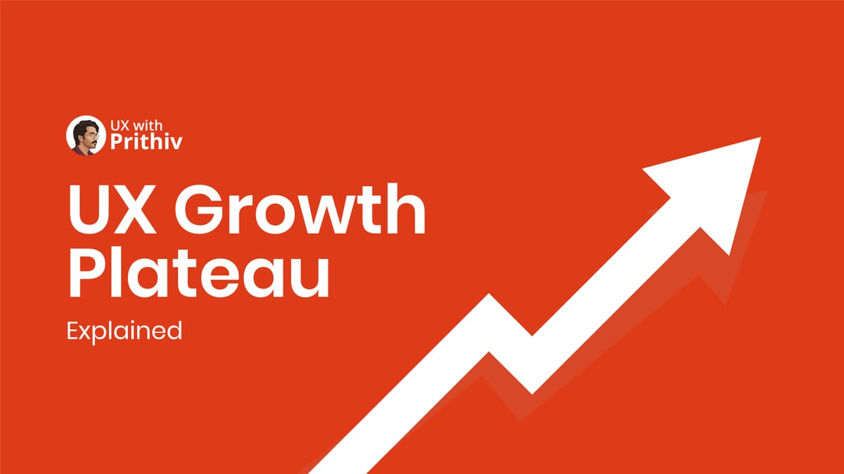 UX Growth Plateau Feature image