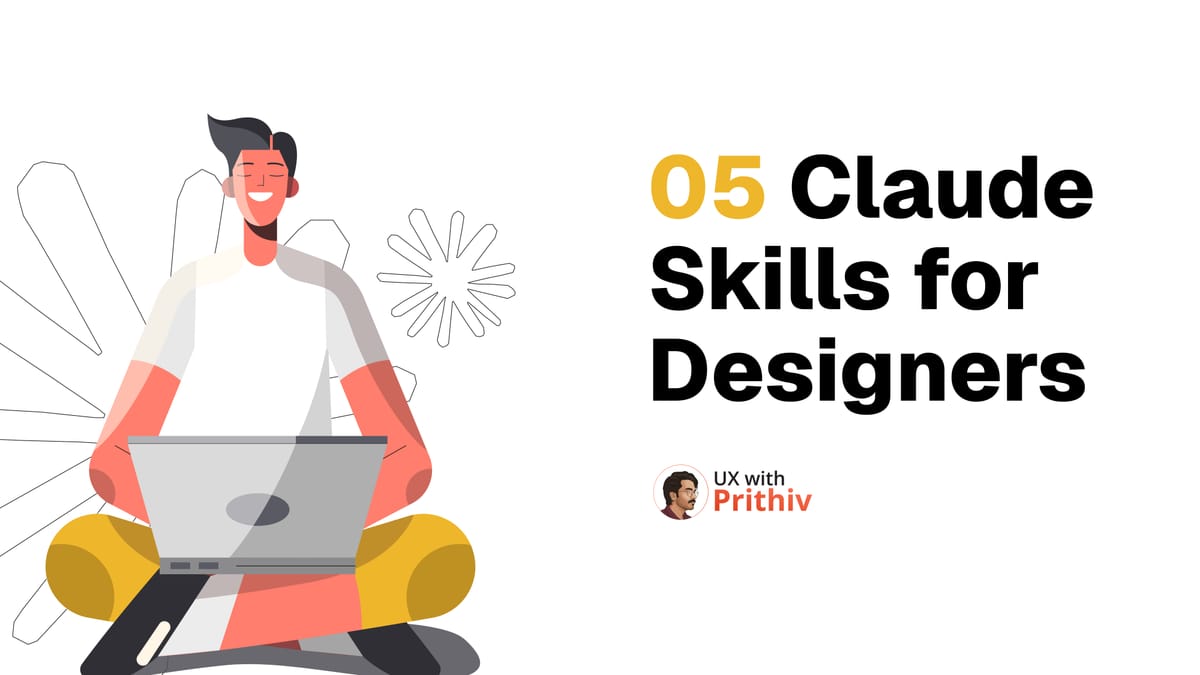 05 Claude Skills for Designers Feature image