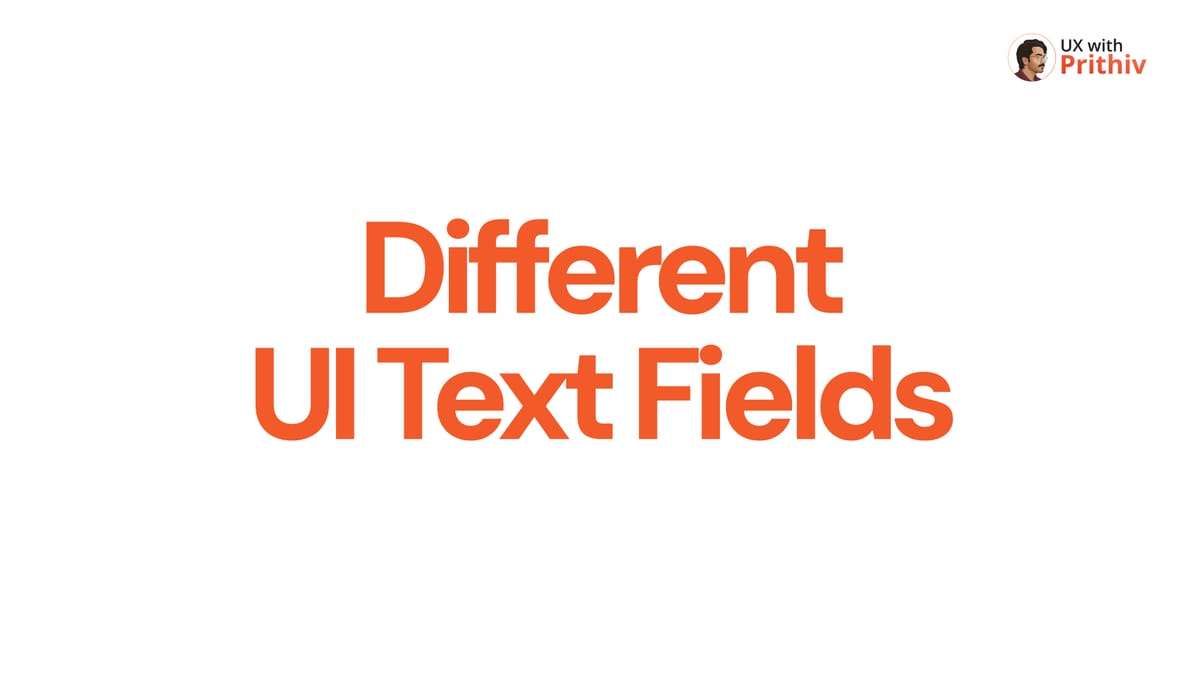 Different Ul Text Fields Feature image