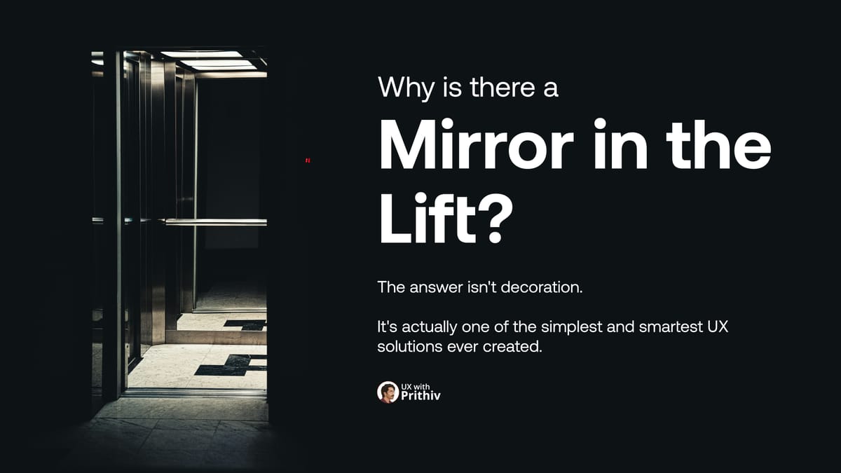 The Elevator Mirror: A UX Case Study Every Designer Should Know Feature image