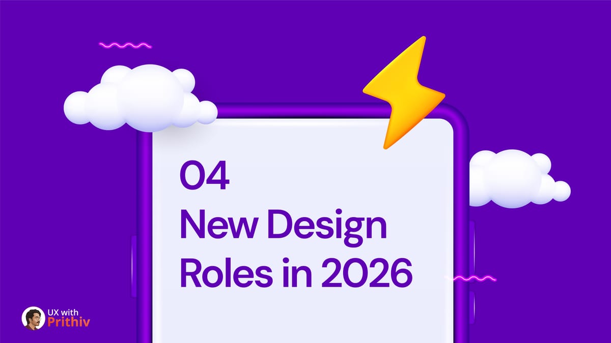The Future of UX: 4 Design Careers That Will Grow in the AI Era Feature image
