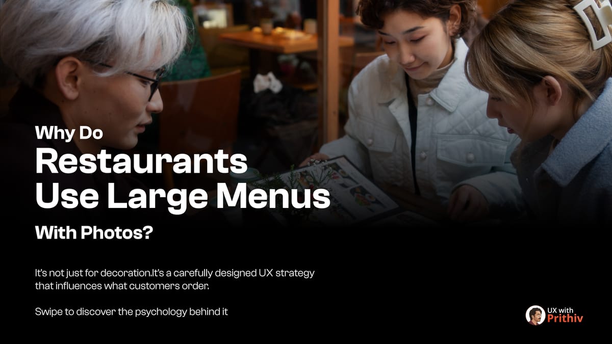 Why Do Restaurants Use Large Menus With Photos? Feature image
