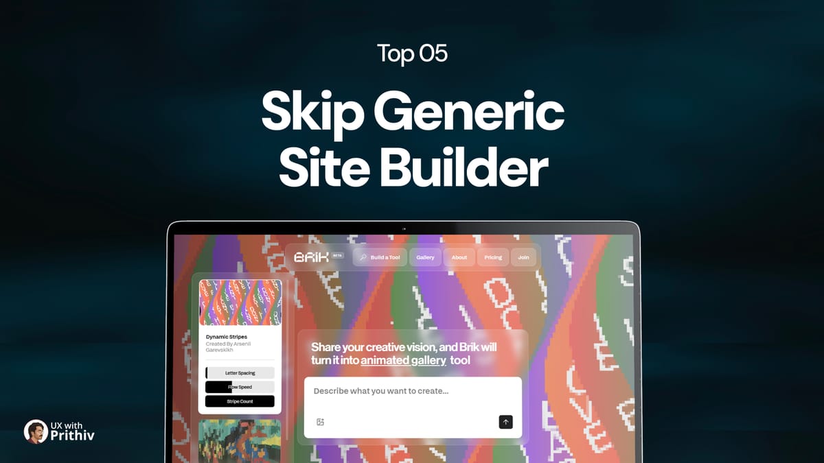 AI Design Tools That Are Making Generic Site Builders Feel Outdated Feature image