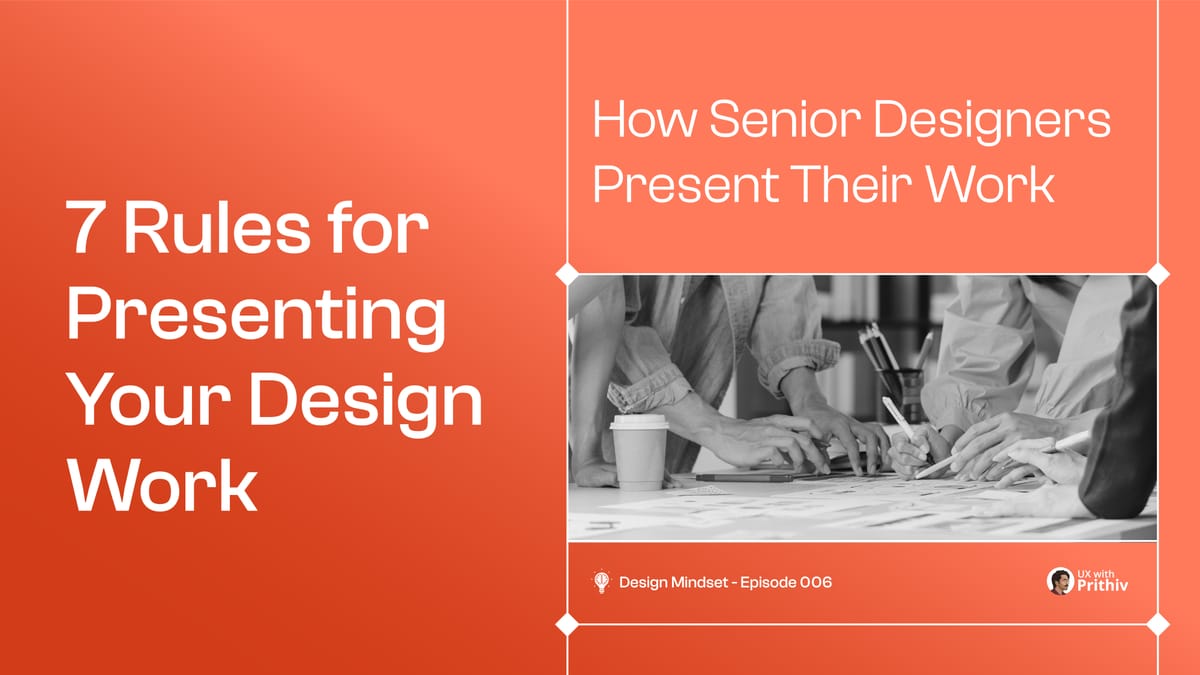 Design Mindset — Episode 006 Feature image