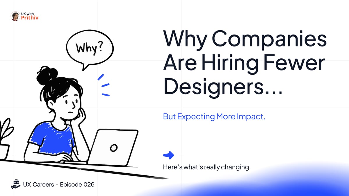UX Careers – Episode 026 Feature image