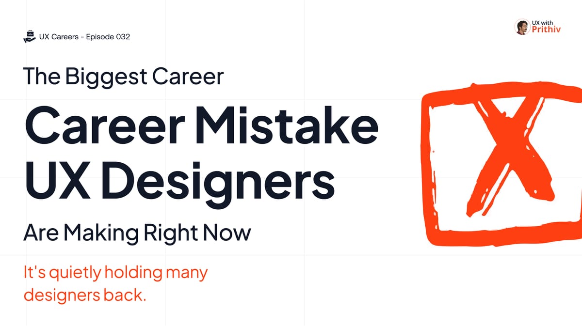 UX Careers – Episode 032 Feature image