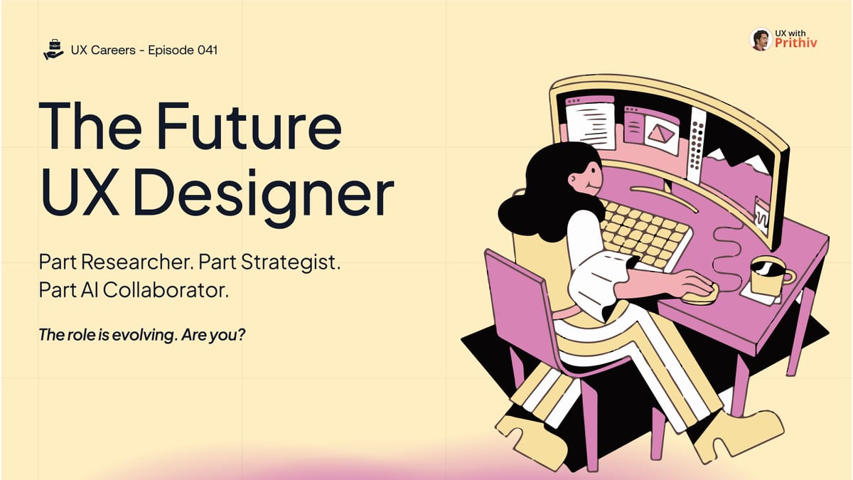 UX Careers – Episode 041 Feature image