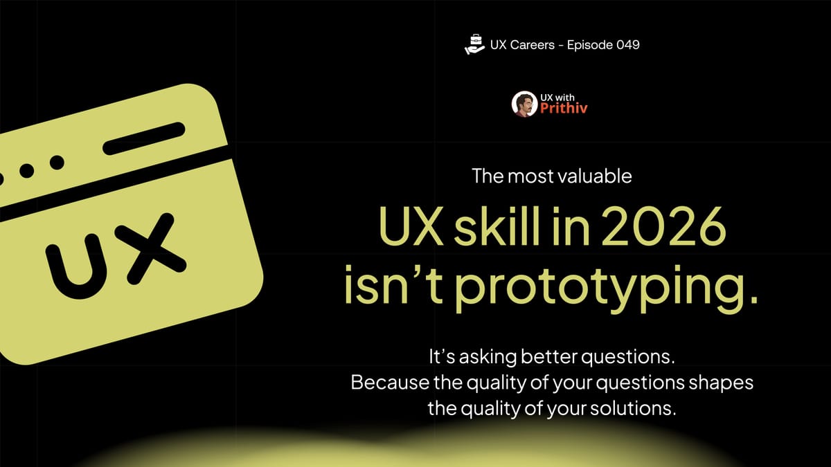 UX Careers – Episode 049 Feature image