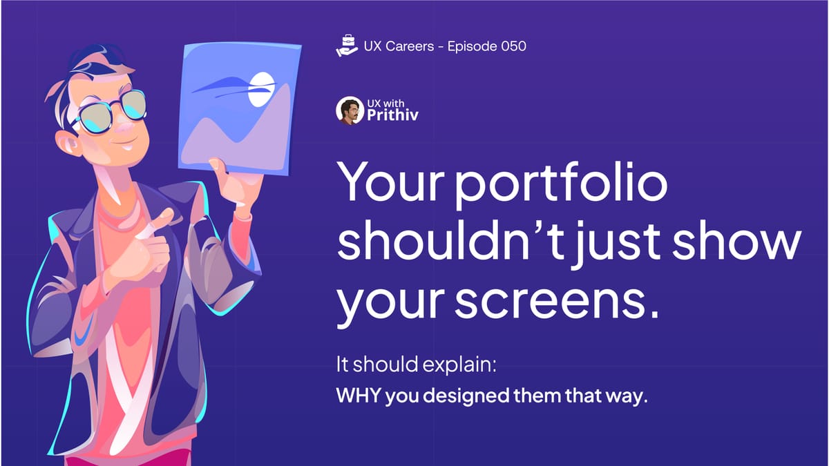 UX Careers – Episode 050 Feature image