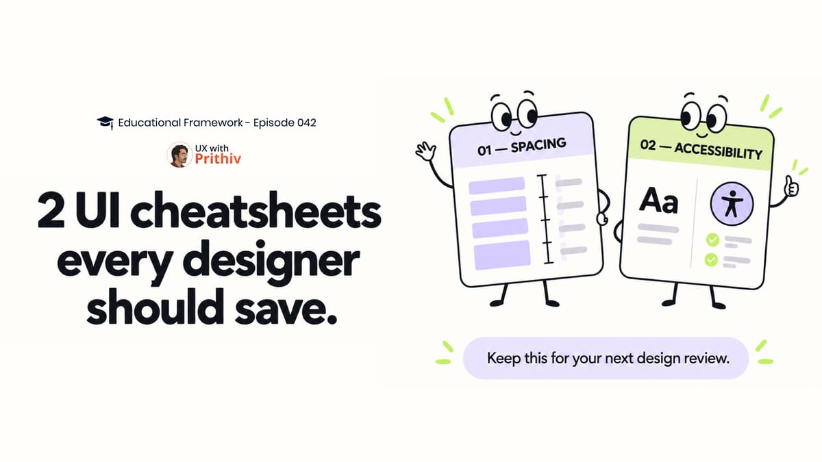 2 UI Cheatsheets every designer save Feature image