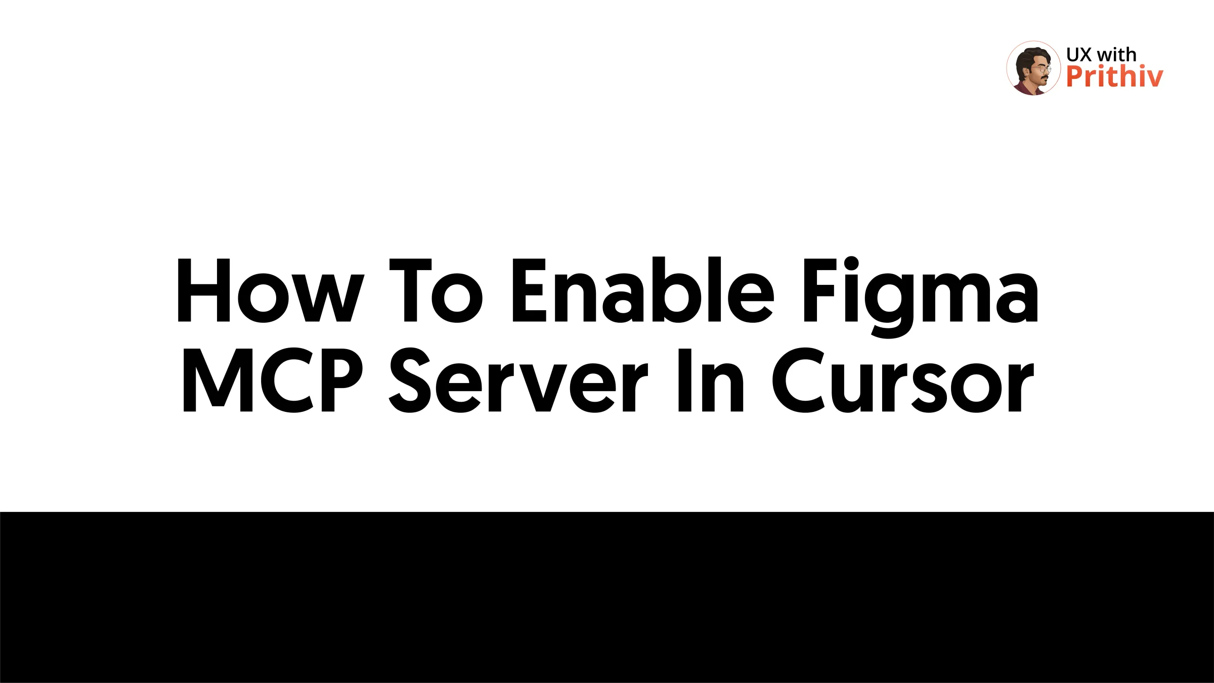 How To Enable Figma MCP Server In Cursor Post image