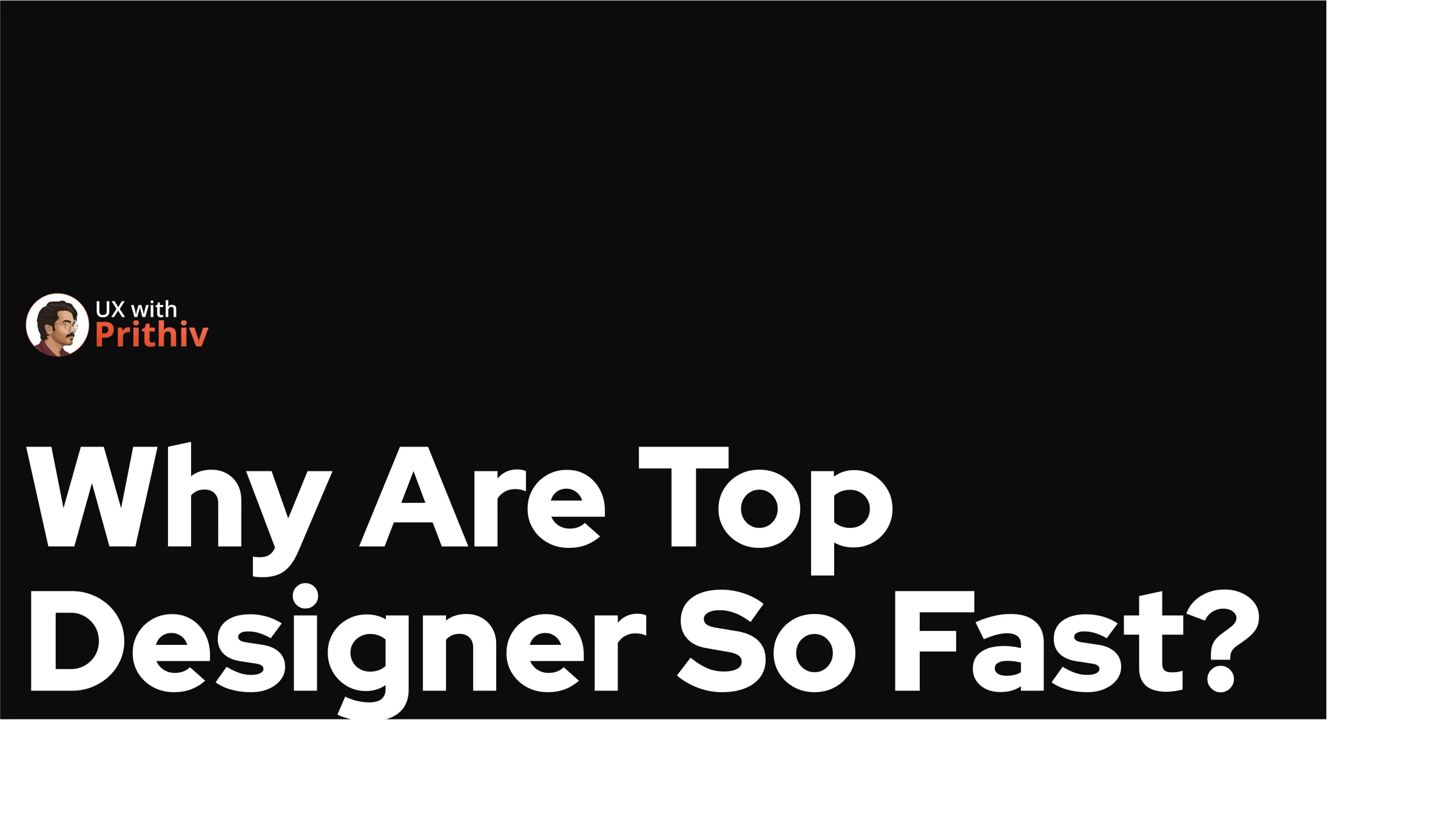 Why are top designers so fast Post image