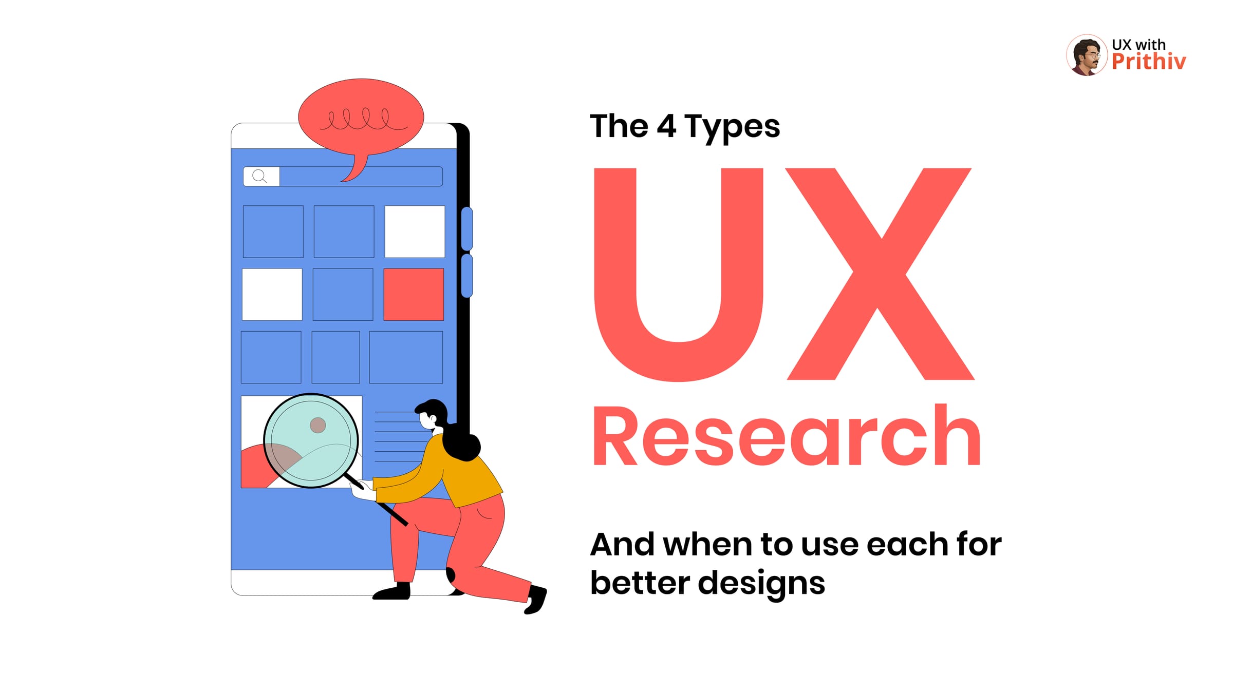The Types UX Research Post image