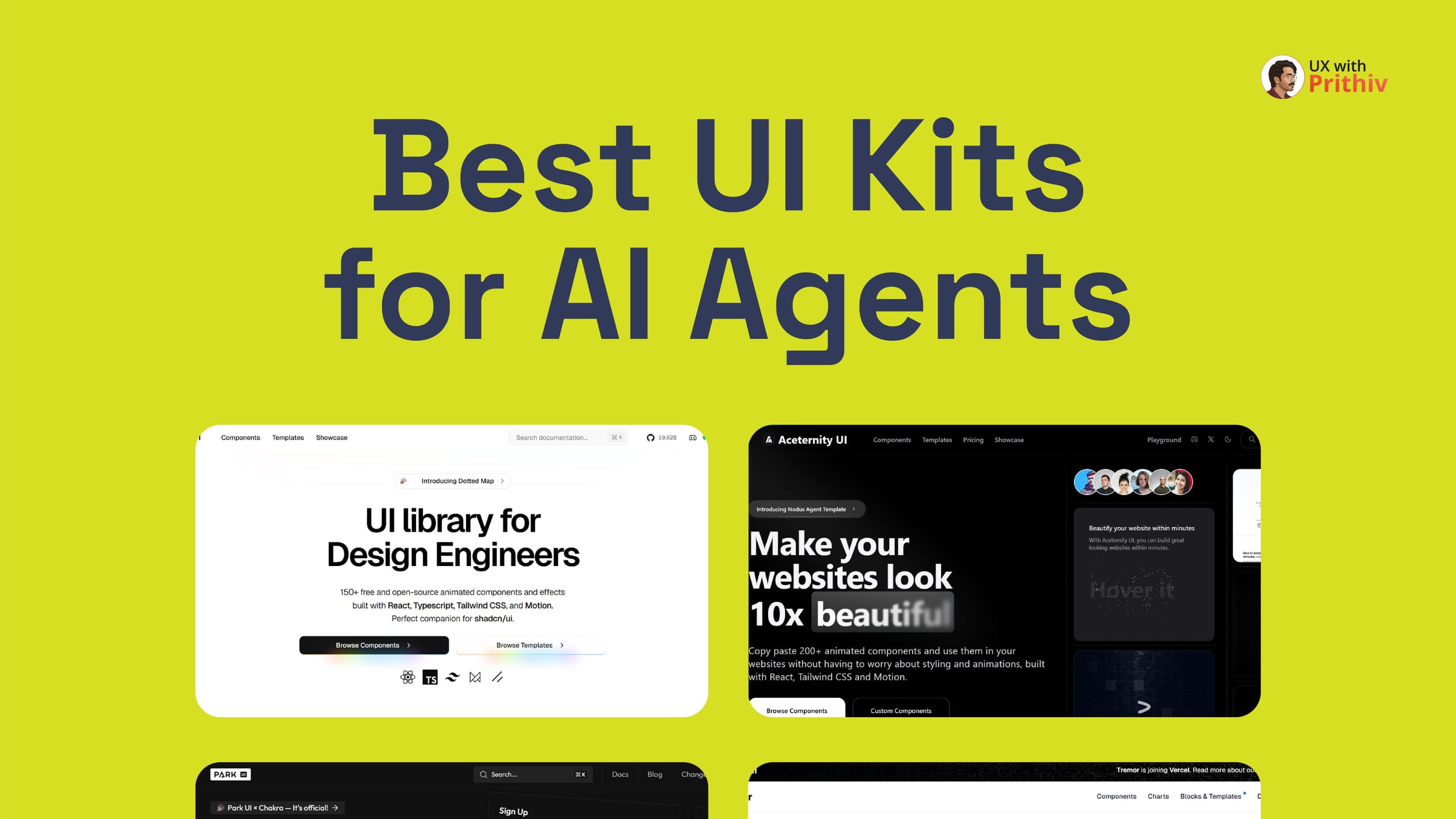 Best UI Kits for AI Agents Post image