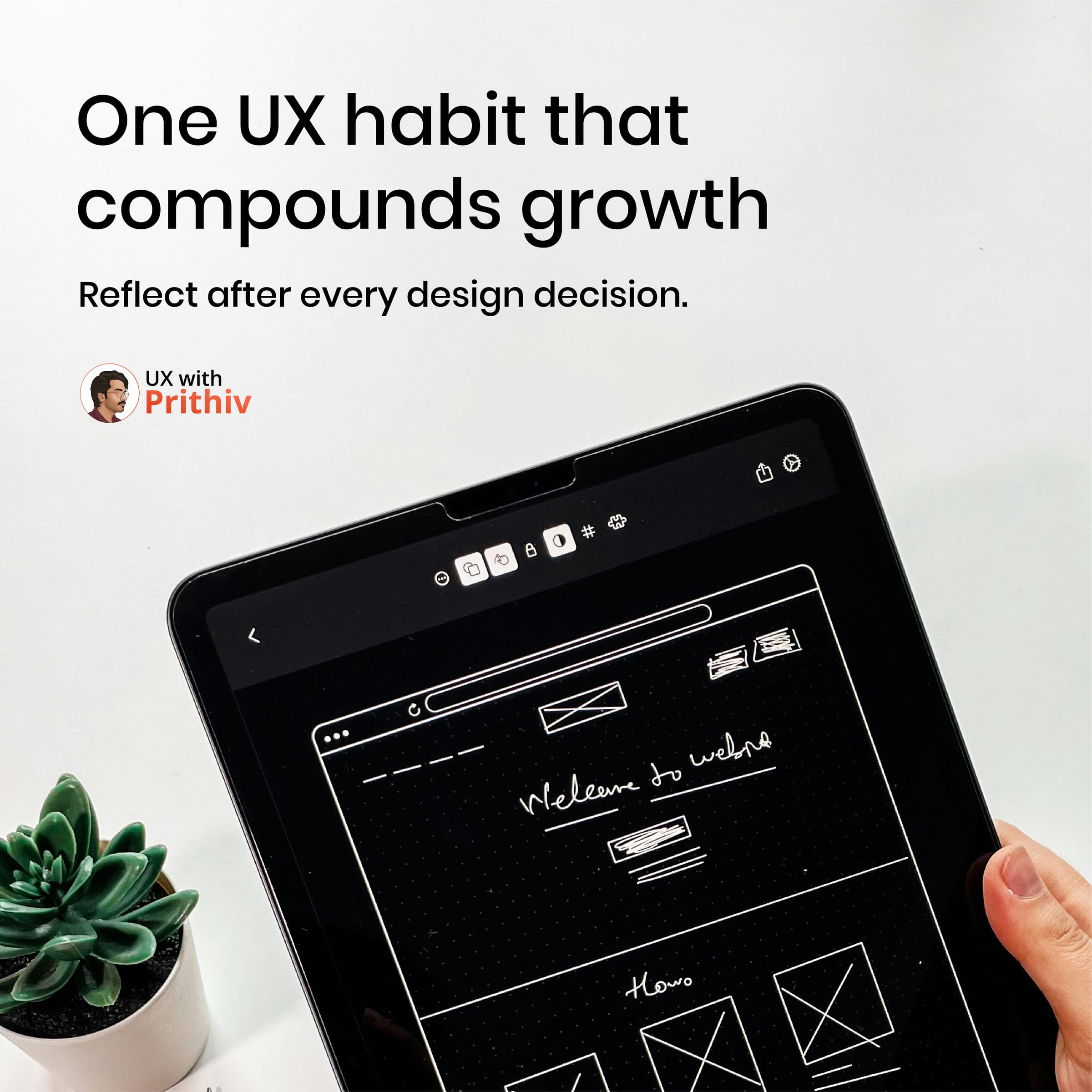 One UX habit Post image