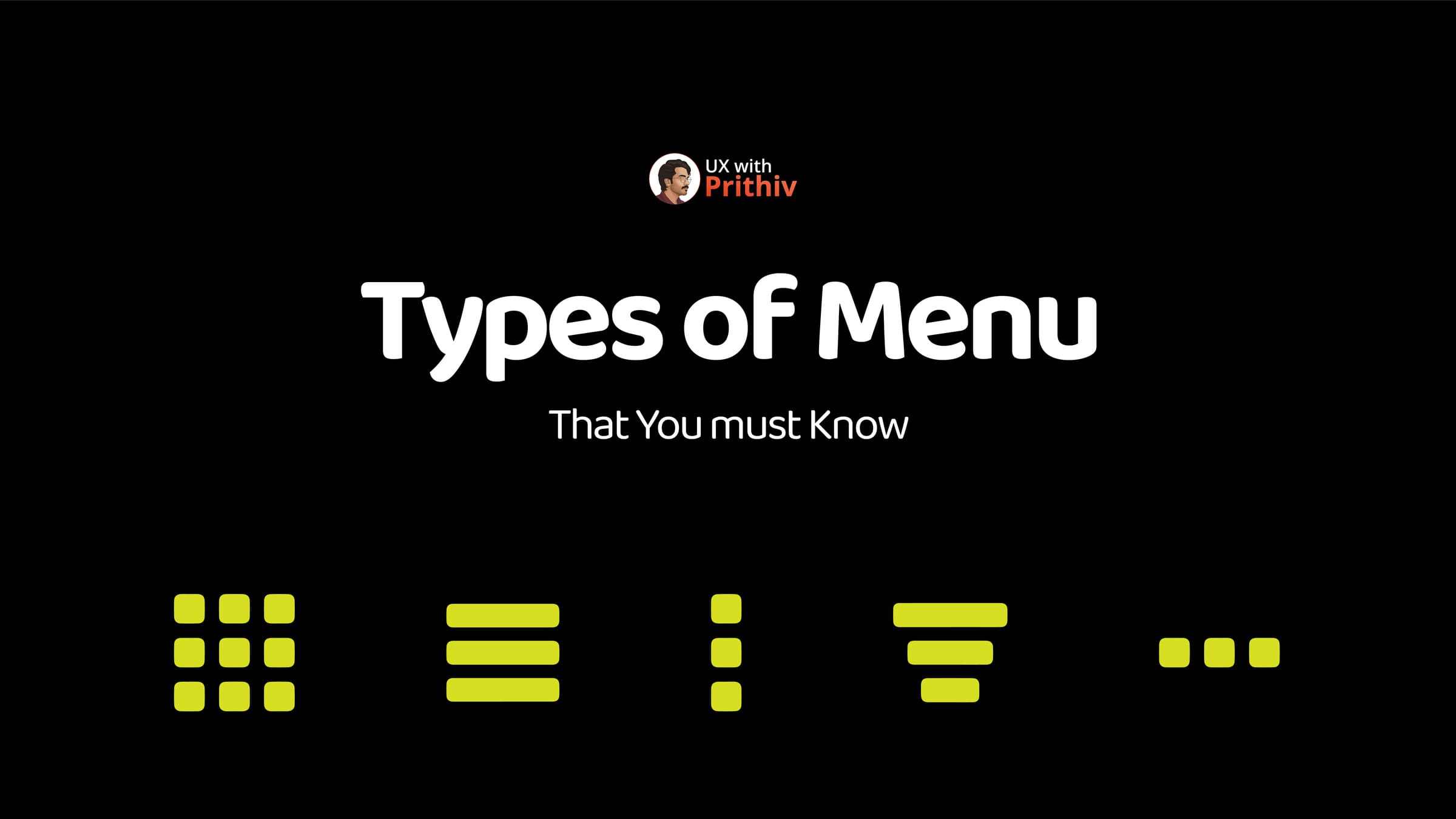Types of Menu Post image