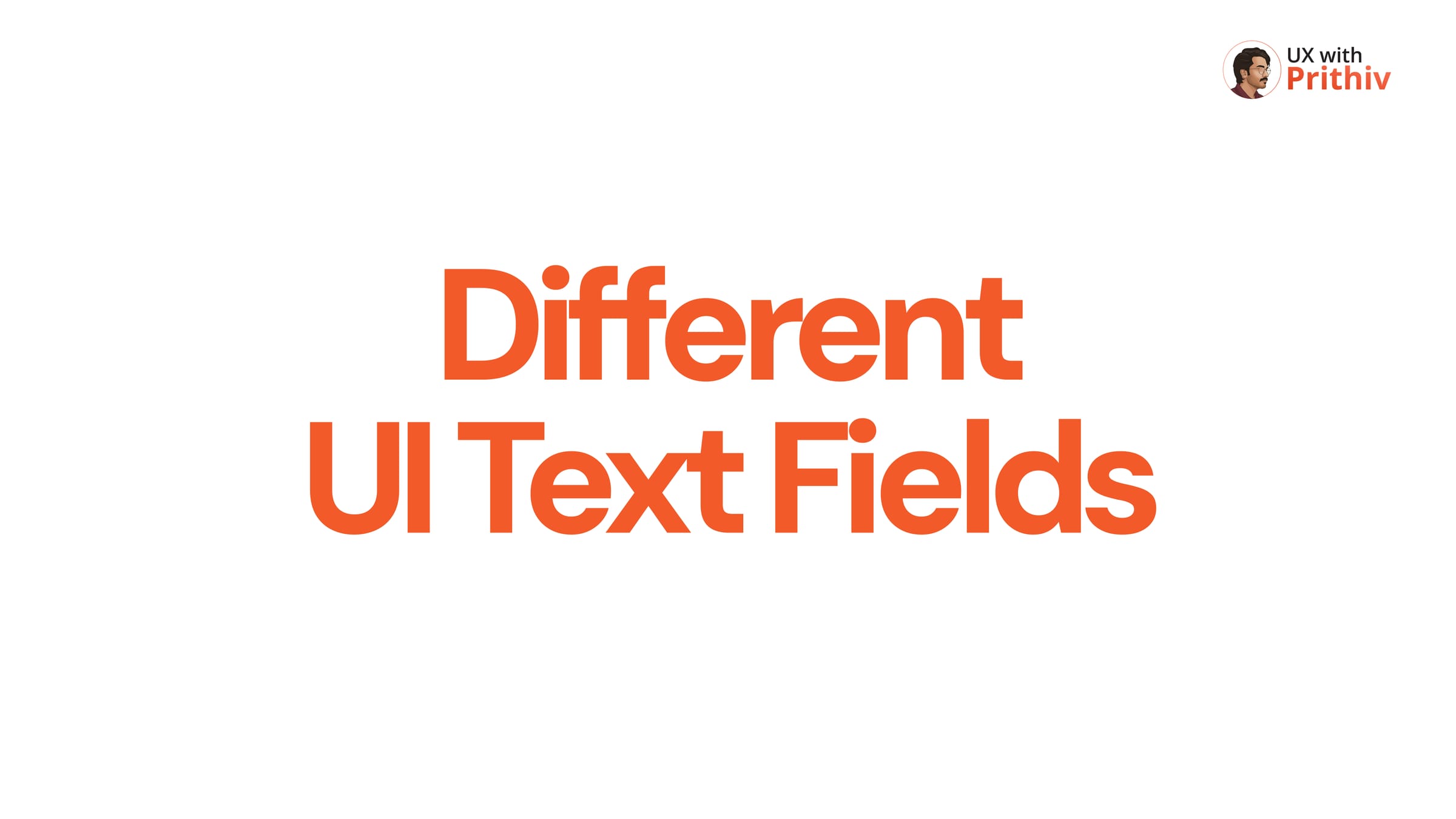 Different Ul Text Fields Post image