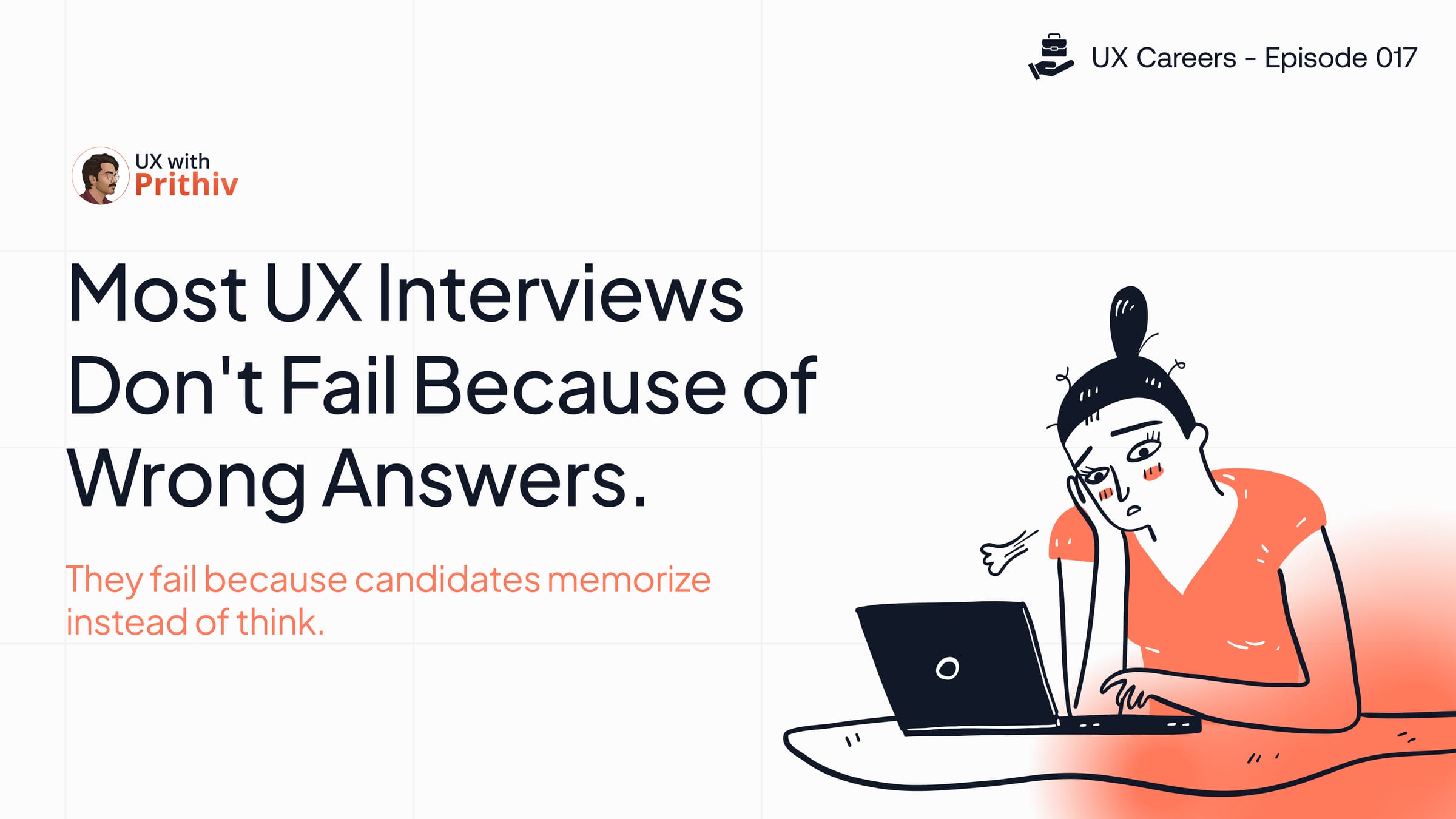 Ux Interview don't fail because of Wrong Answers Post image