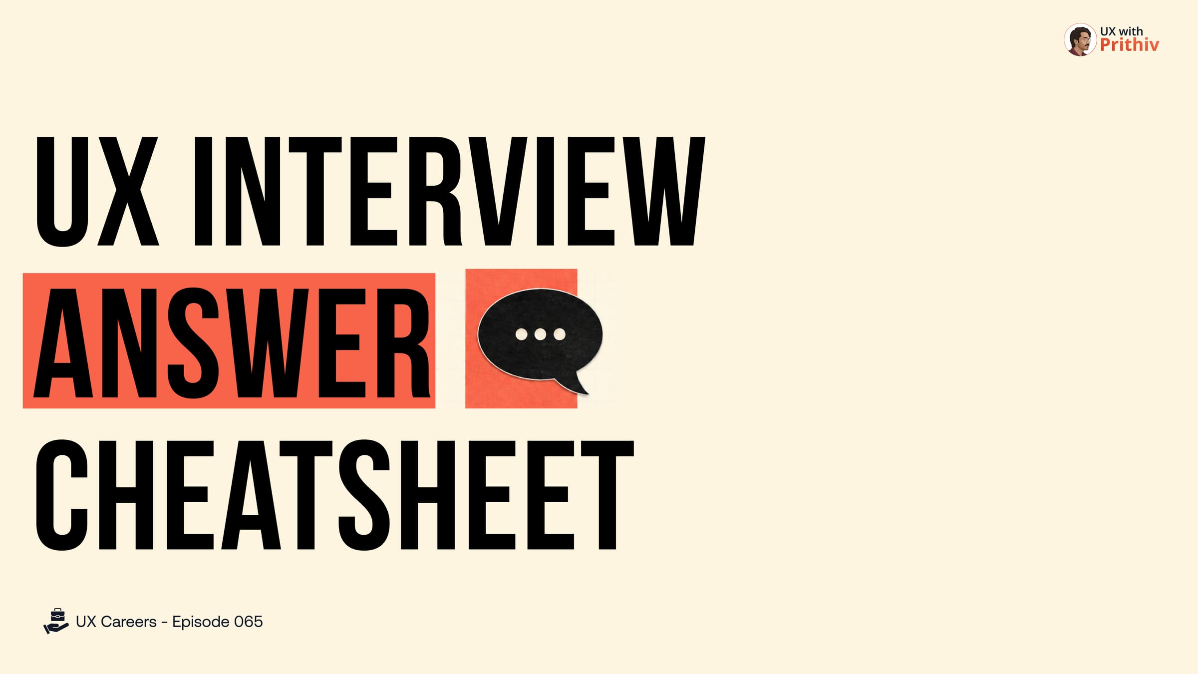 Interview Cheatsheet Post image