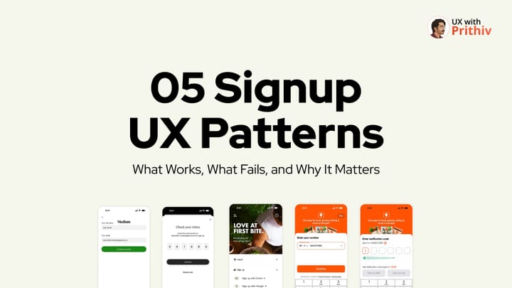 05 Signup UX Patterns Feature image