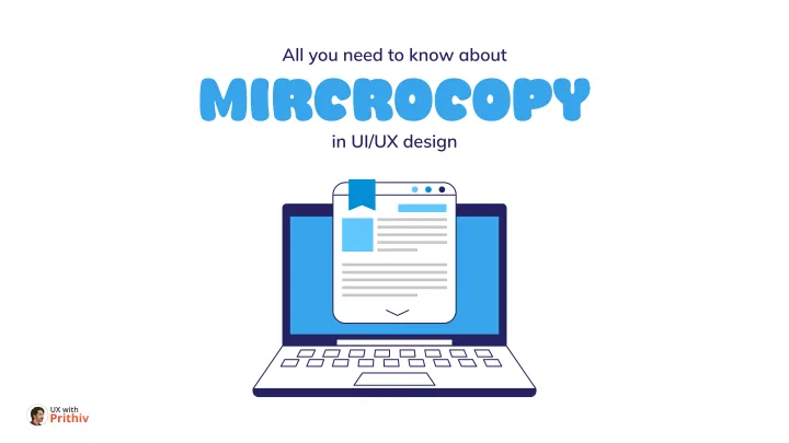 All you need to know about microcpy in ui ux Feature image