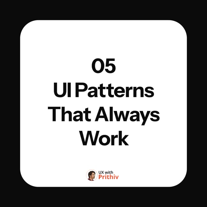 UI Patterns That Always Work Feature image