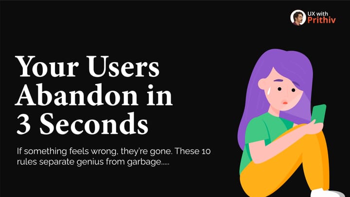 Your Users Abandon you in 3 Seconds Feature image