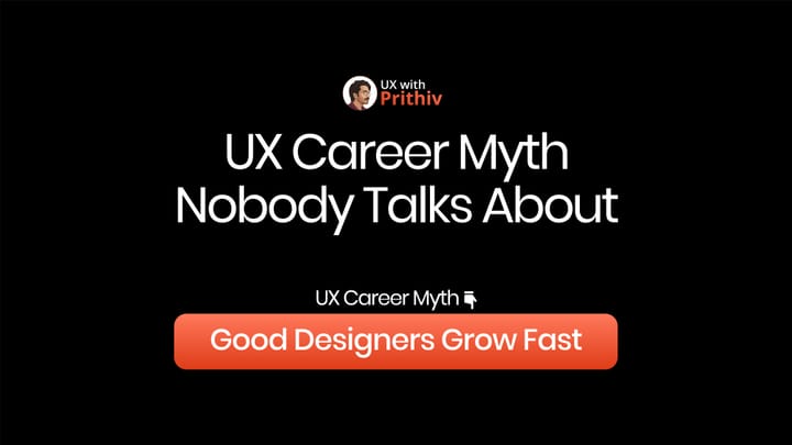 UX Career Myth Nobody Talks About Feature image
