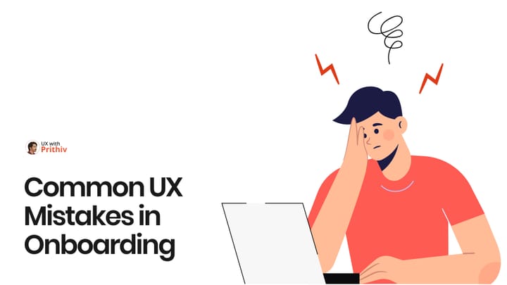 Common UX Mistakes in Onboarding Feature image