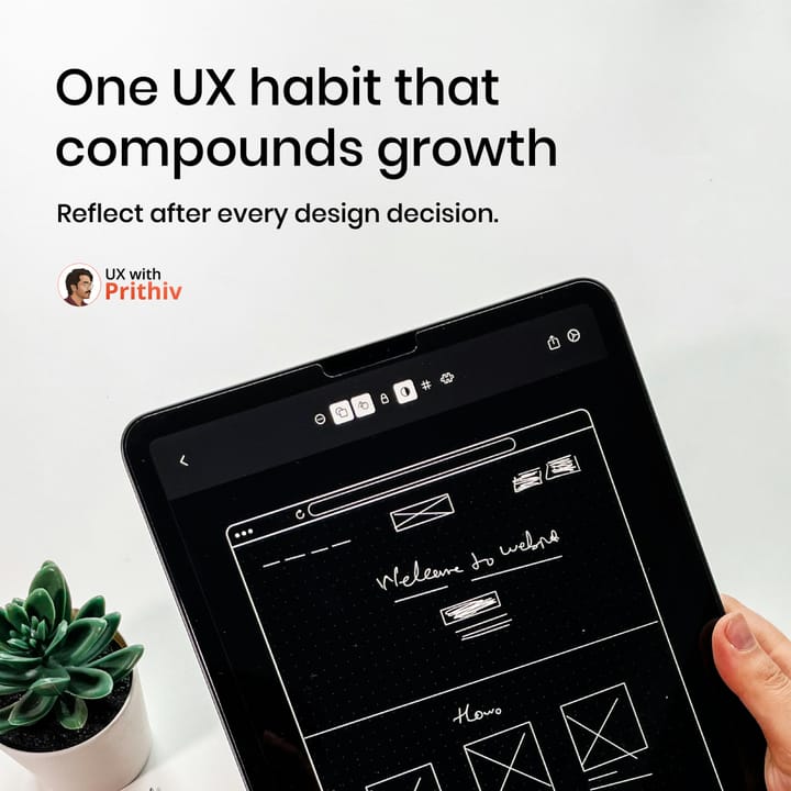 One UX habit Feature image