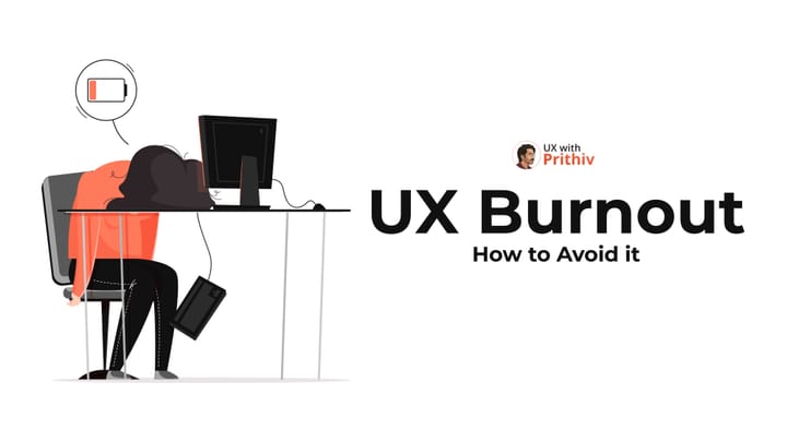 UX Burnout - How to avoid it Feature image