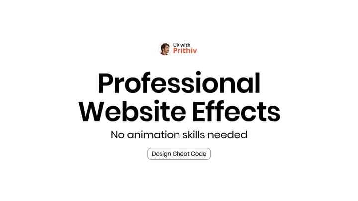 Professional Website Effects Feature image