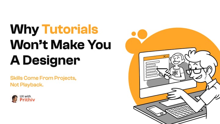 Why tutorials wont make you a designer Feature image
