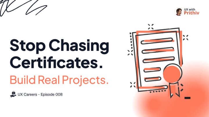 Stop chasing certificates. Start building proof. Feature image