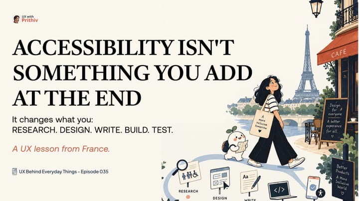 UX Lesson From France Feature image